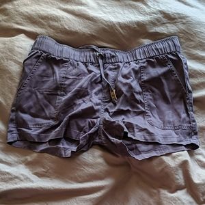 Purple shorts